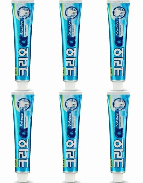 Clio Зубная паста Alpha Solution Total Care Plus Toothpaste 120 г,6 шт