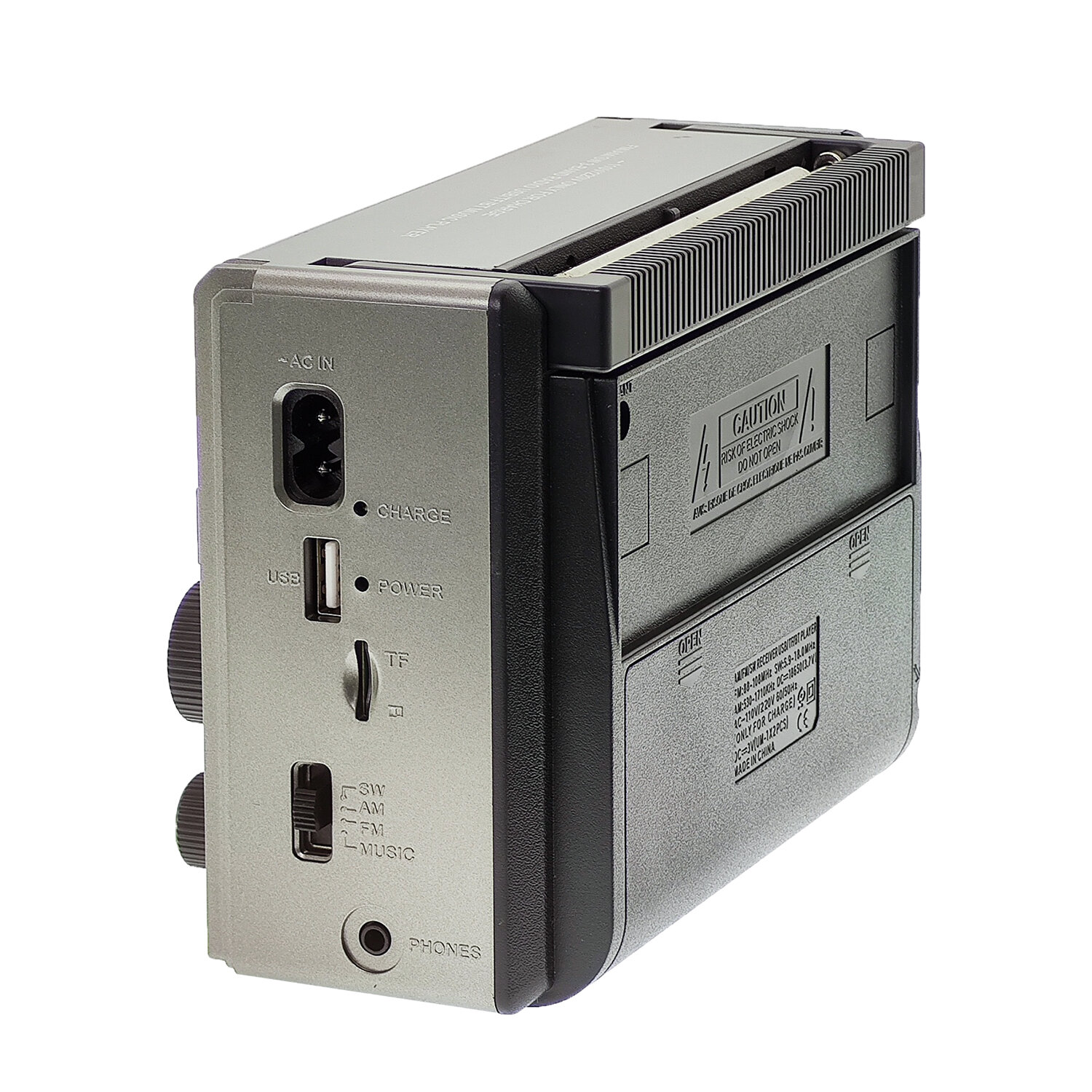 Портативный радиоприемник (USB, TF, Bluetooth) FP-308BT Fepe — фото 4