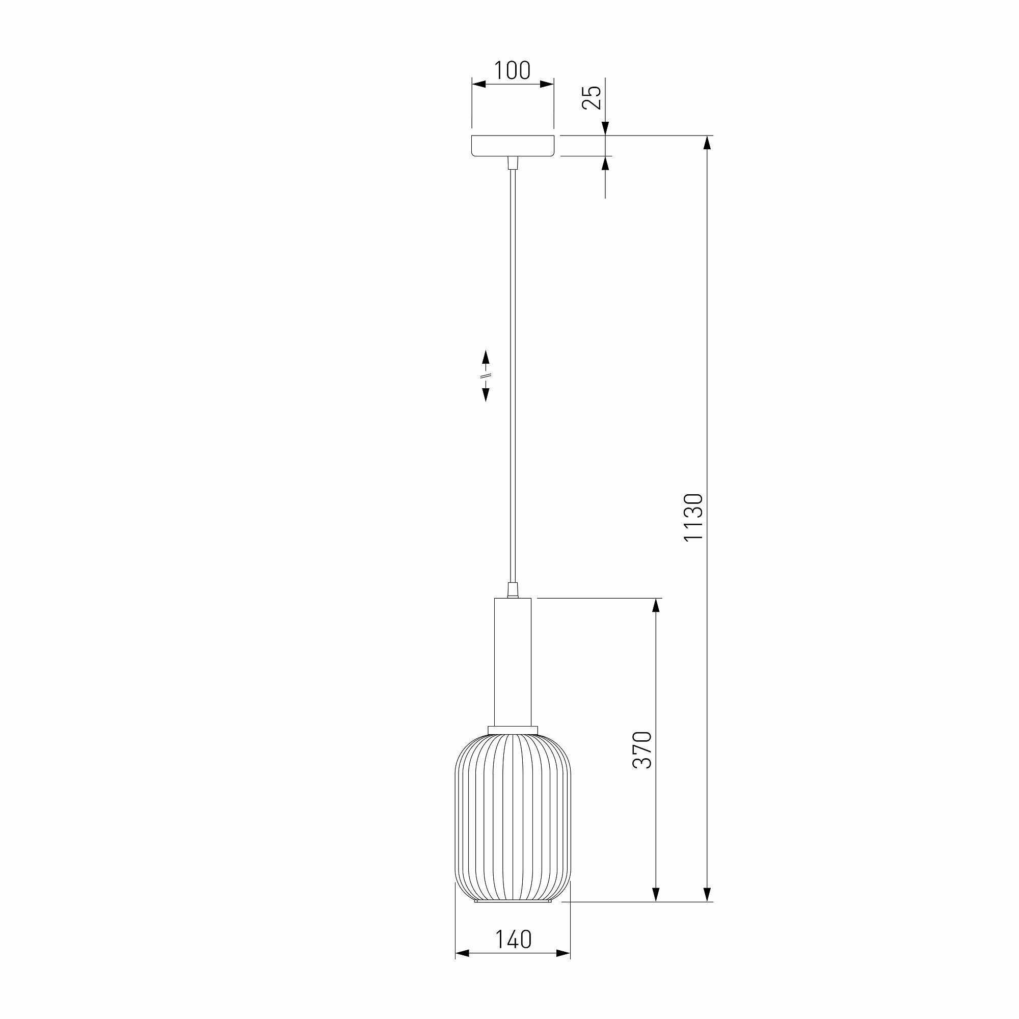 Подвесной светильник Eurosvet Bravo 50181/1 дымчатый - фото №10