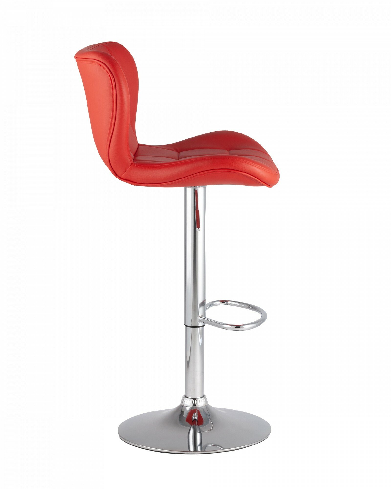 Барный стул Stool Group PORSCHE RED, красный/серебро Hoff - фото №2