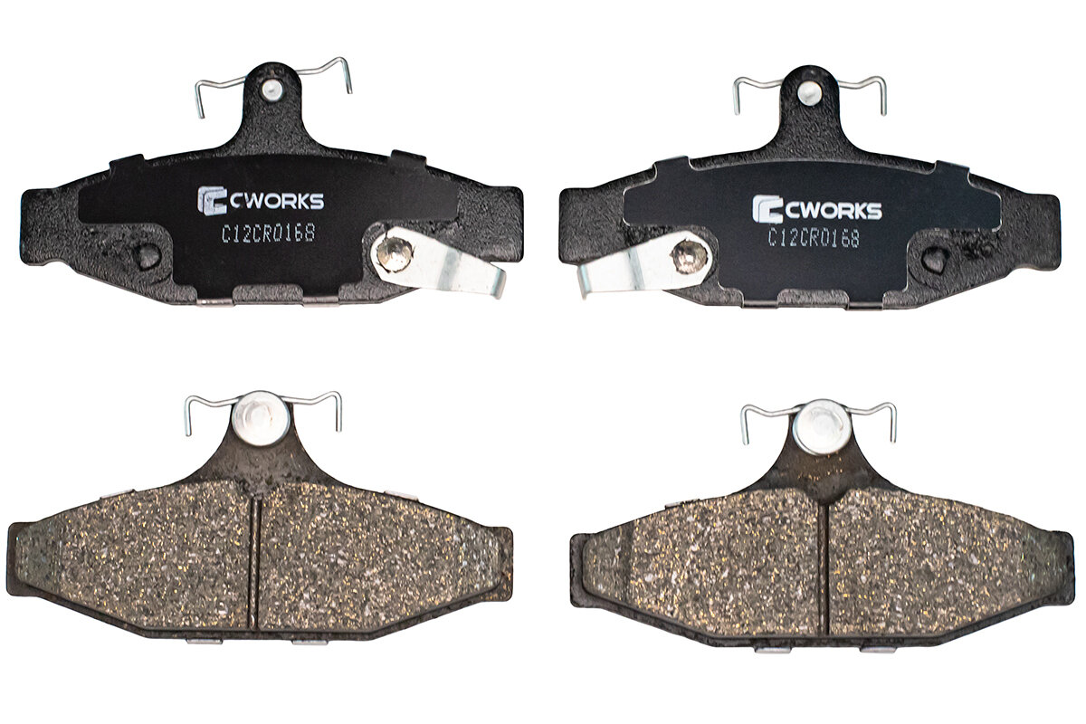 Колодки тормозные дисковые CWORKS C12CR0168