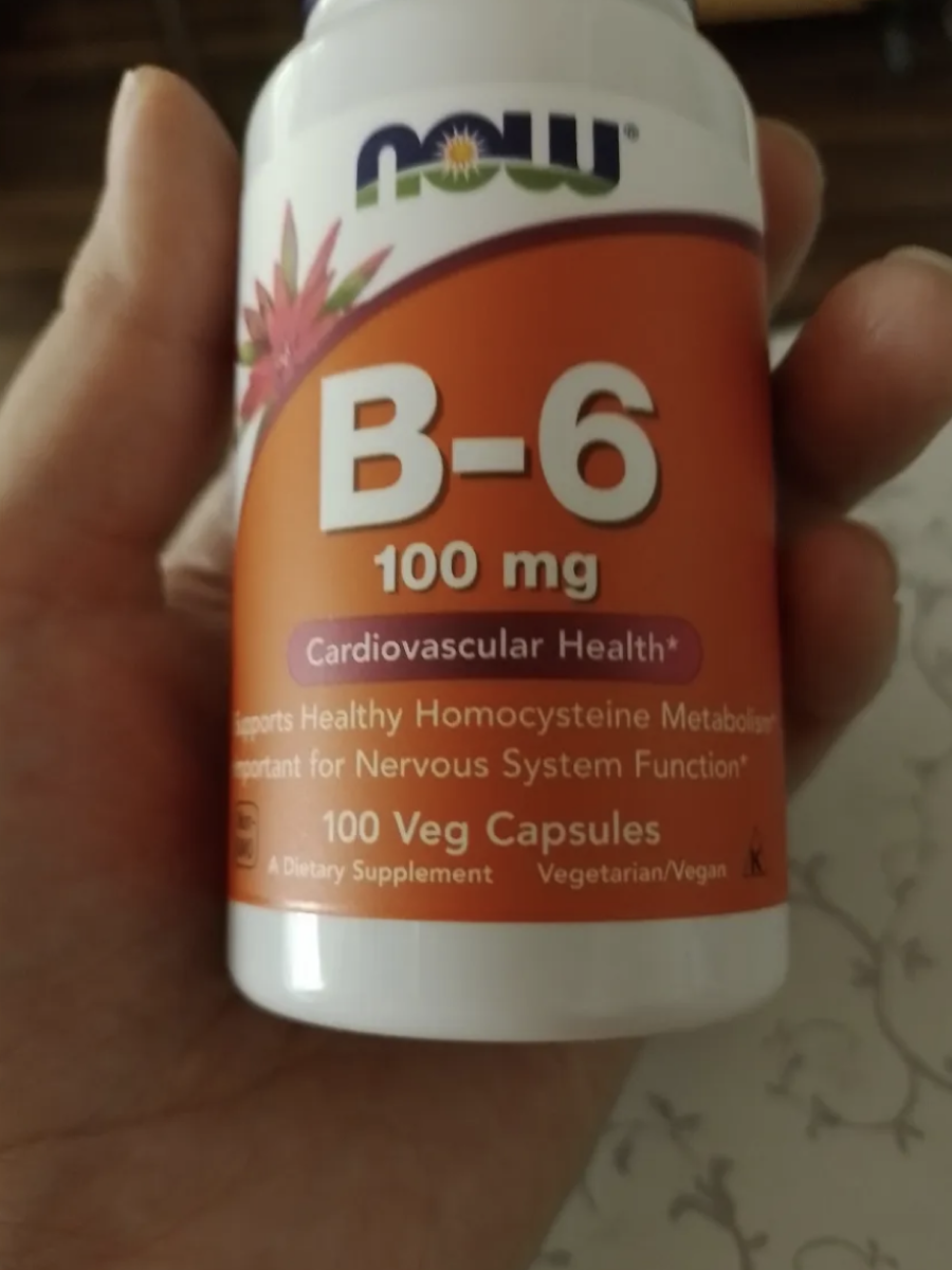 Витаминные Препараты Now Foods Now Vitamin B-6 100 mg, 100 vcaps