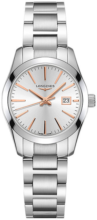 Наручные часы LONGINES, серебряный
