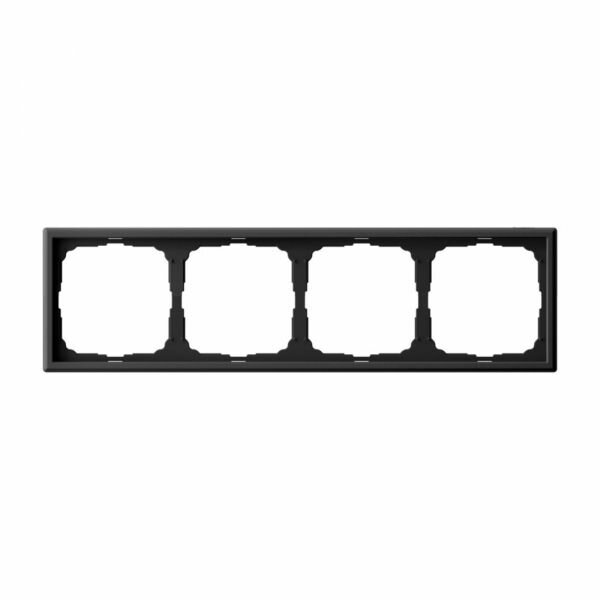 Рамка 4 поста карбон ArtGallery GAL001004 Systeme Electric