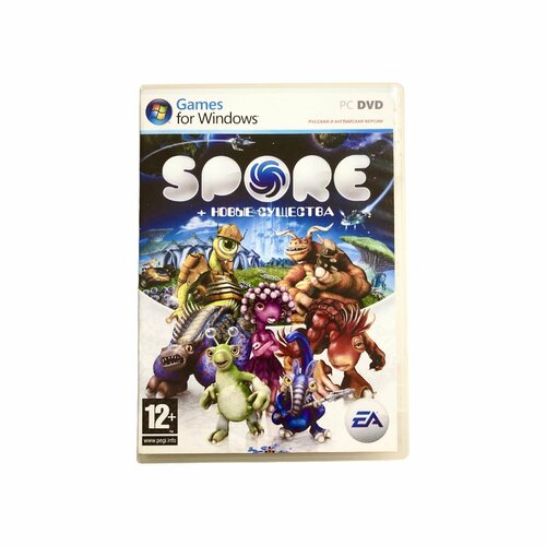 Игра PC DVD Spore Спор Симулятор Экшн Приключения Maxis 2008 1750₽