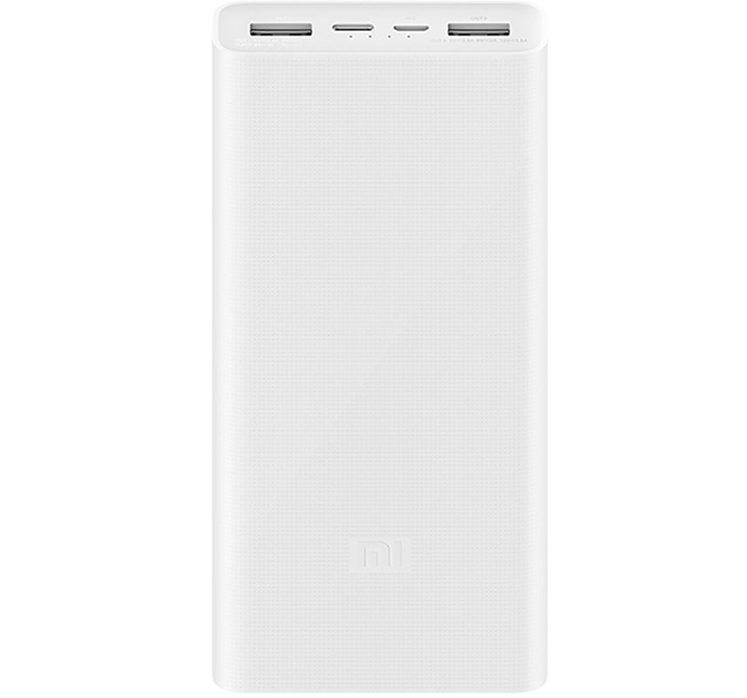 Аккумулятор Xiaomi Mi Power Bank 3 20000mAh(PLM18ZM), белый, CN