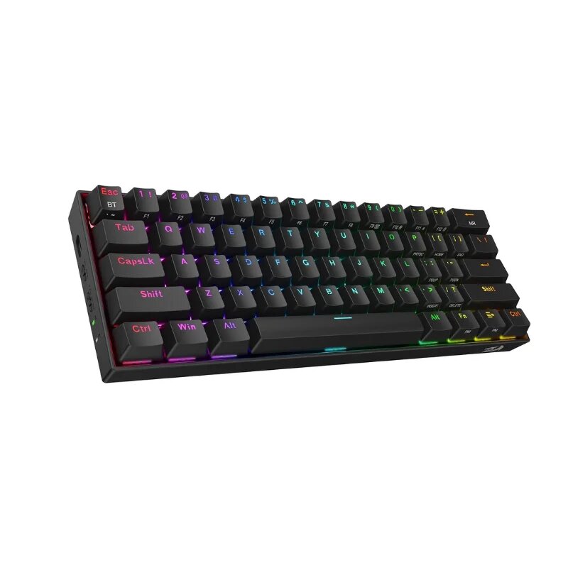 Механическая клавиатура Redragon K530 Pro Draconic 61 Keys, Черный, Синий переключатель