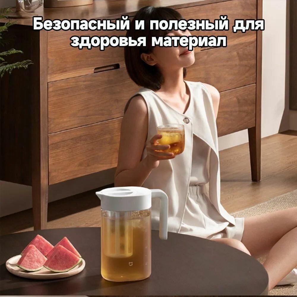 Изображение Xiaomi Кувшин, Mijia Кувшин для холодной воды,1.6 л, белое--