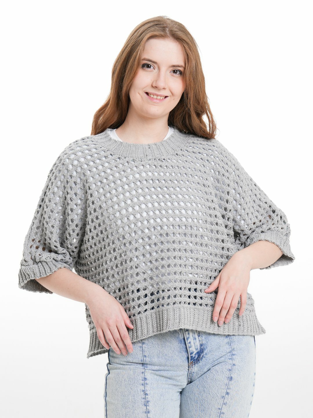 Свитер Didov TRIKO 2438, размер 44-52, , прозрачный