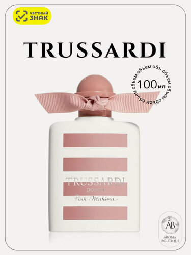 Изображение товара Туалетная вода женская Trussardi "Donna Pink Marina", Eau De Toilette 100 мл
