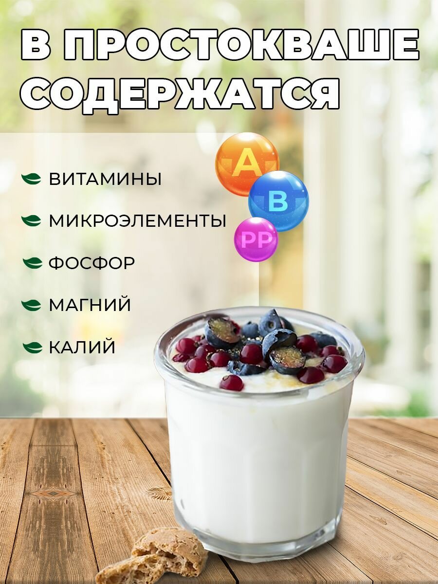 Закваска для Мечниковской простокваши с пробиотиками 10 порций (капсул) — фото 1