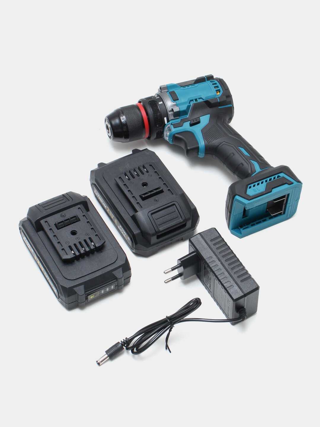 Шуруповёрт, бесщёточный мотор, с подсветкой, быстрозажимной, 350/1350 об./мин. — фото 1