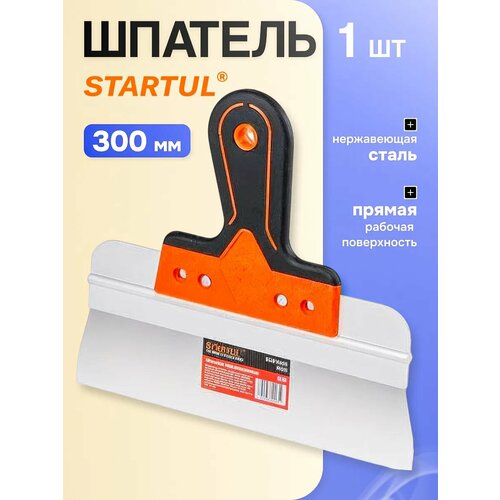 фото Шпатель фасадный нержавеющий startul profi 300 мм (st1017-300)