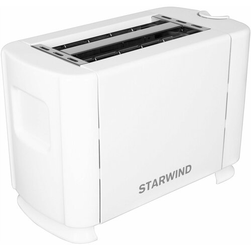 Тостер STARWIND ST1100 белый тостер starwind st1102 красный чёрный