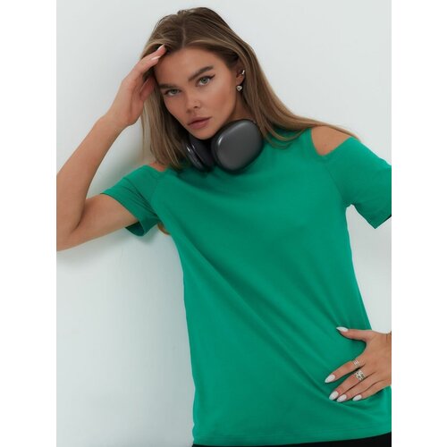 фото Футболка little secret, размер m, зеленый