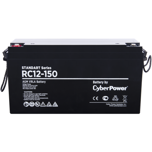 Аккумуляторная батарея CyberPower (RC 12-150) аккумуляторная батарея cyberpower battery rc 12 18