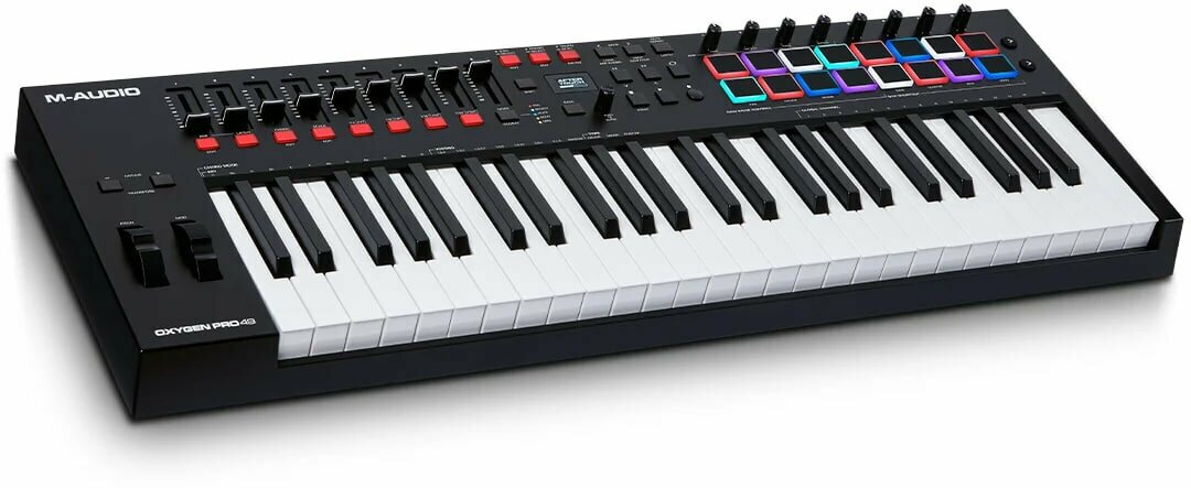 MIDI-клавиатура M-Audio Oxygen Pro 49 черный