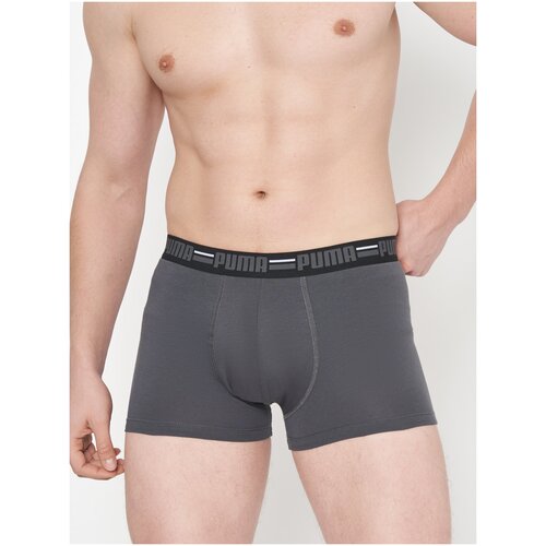 Трусы боксеры 3 шт Puma Basic Boxer Brand Elastic 3P L для мужчин