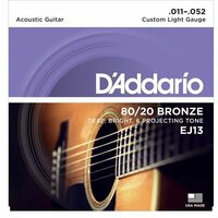 D'Addario EJ13 (11-52) - Струны для акустической гитары