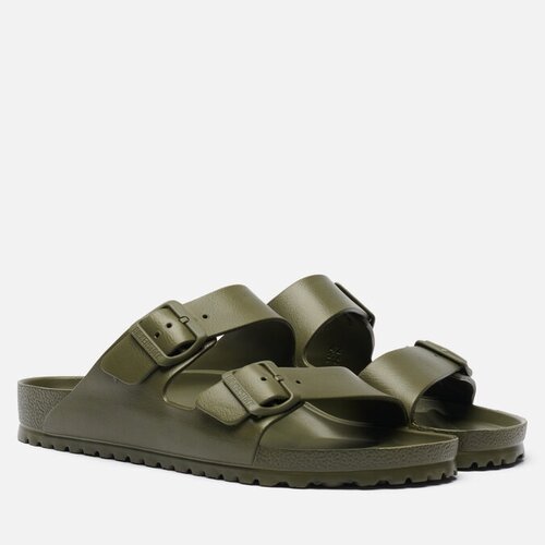 Шлепанцы Birkenstock, размер 41, зеленый