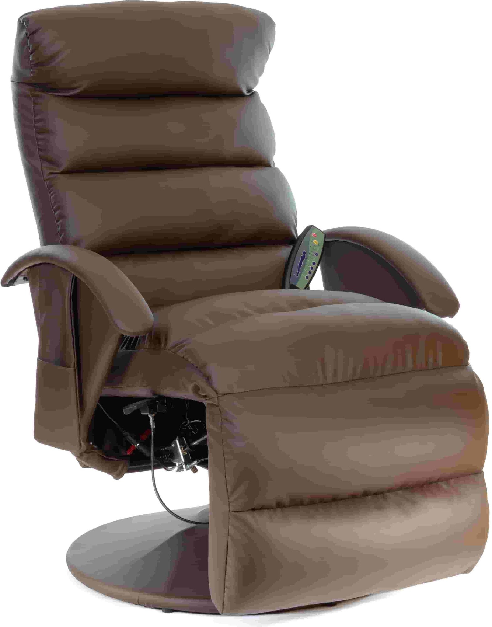 Кресло вибромассажное Angioletto Portofino Brown - фотография № 8