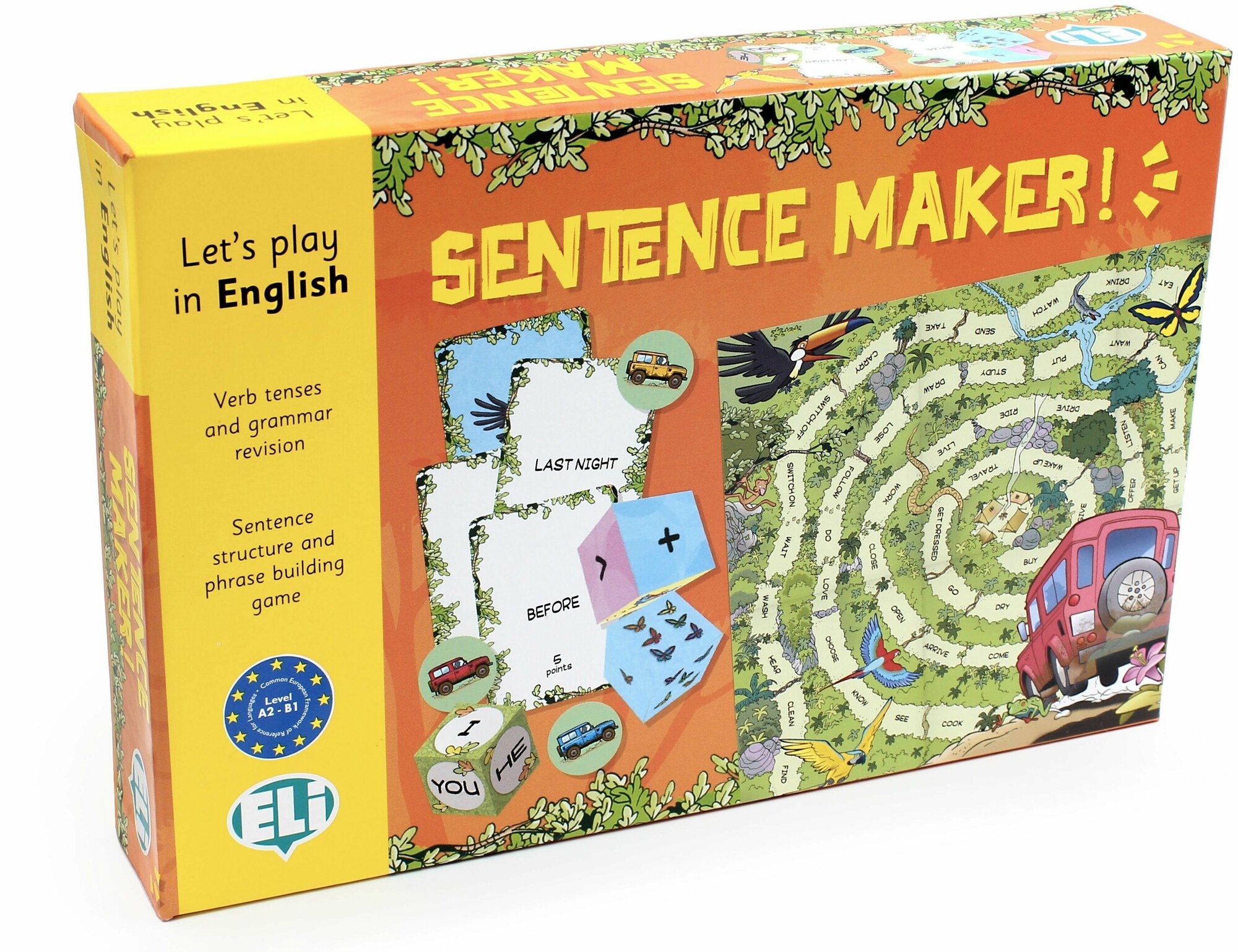 SENTENCE MAKER (A2-B1) / Обучающая игра на английском языке "Составляем предложения"