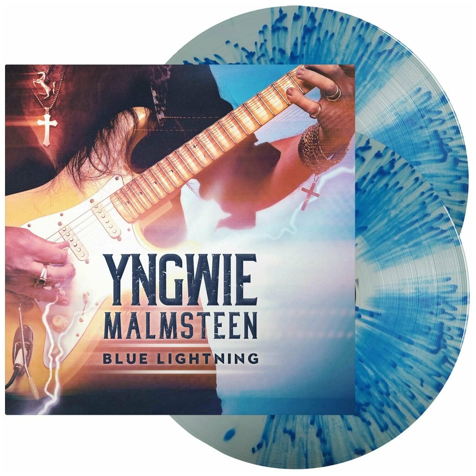 Виниловая пластинка Malmsteen, Yngwie, Blue Lightning (coloured) (0810020504828) IAO - фото №2