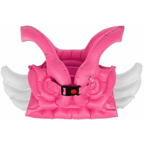 фото Жилет для плавания "ангелочек" 40 х 50 см, цвет розовый made in china