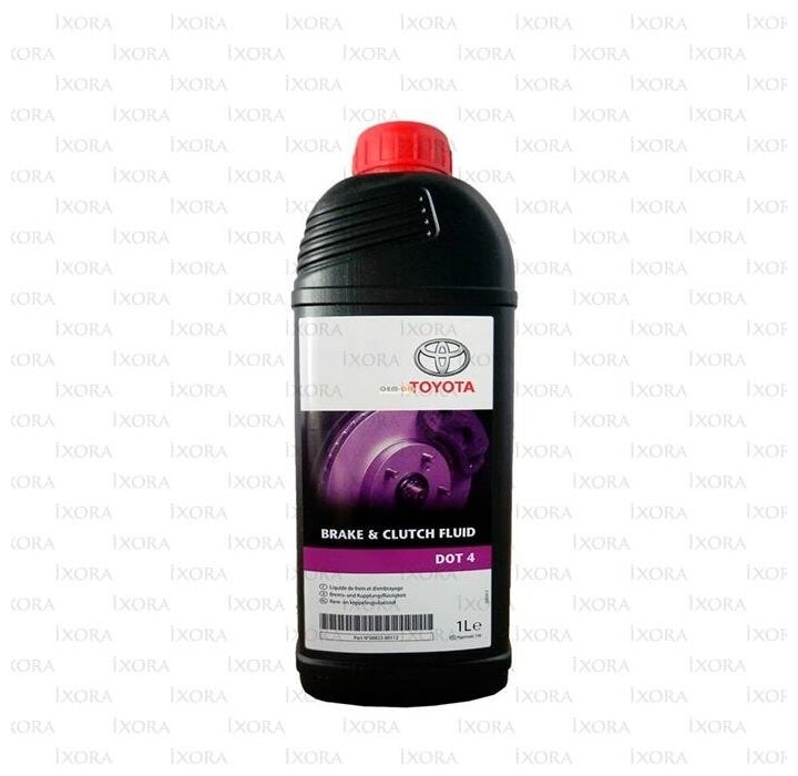 Тормозная жидкость Toyota Brake and Clutch Fluid DOT 4, 1л