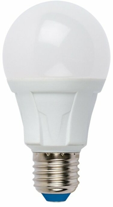 Светодиодная лампа шар A60 Белый теплый 18W UL-00005036 LED-A60 18W/3000K/E27/FR PLP01WH яркая
