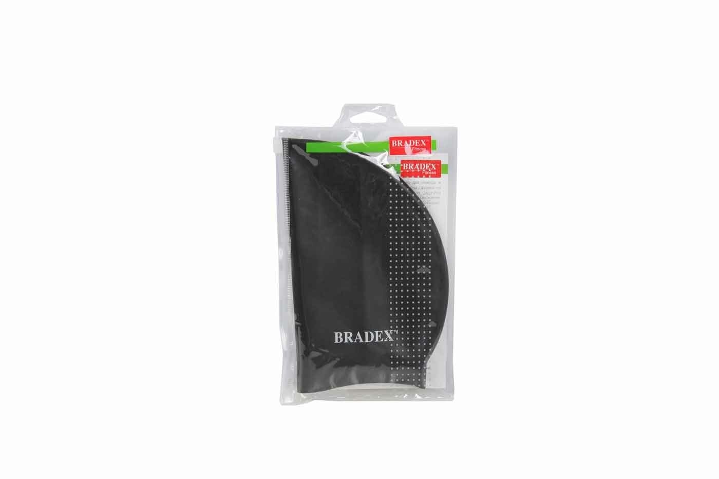 Шапочка для плавания Bradex силикон черный - фото №9