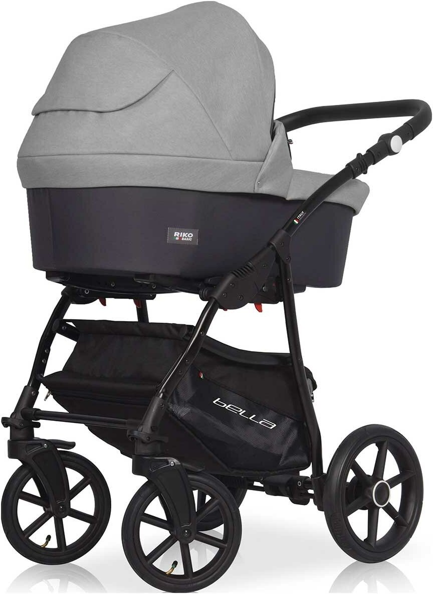 Коляска Riko Basic Bella, 2в1 (цвета в ассорт.) Nuovita - фото №11
