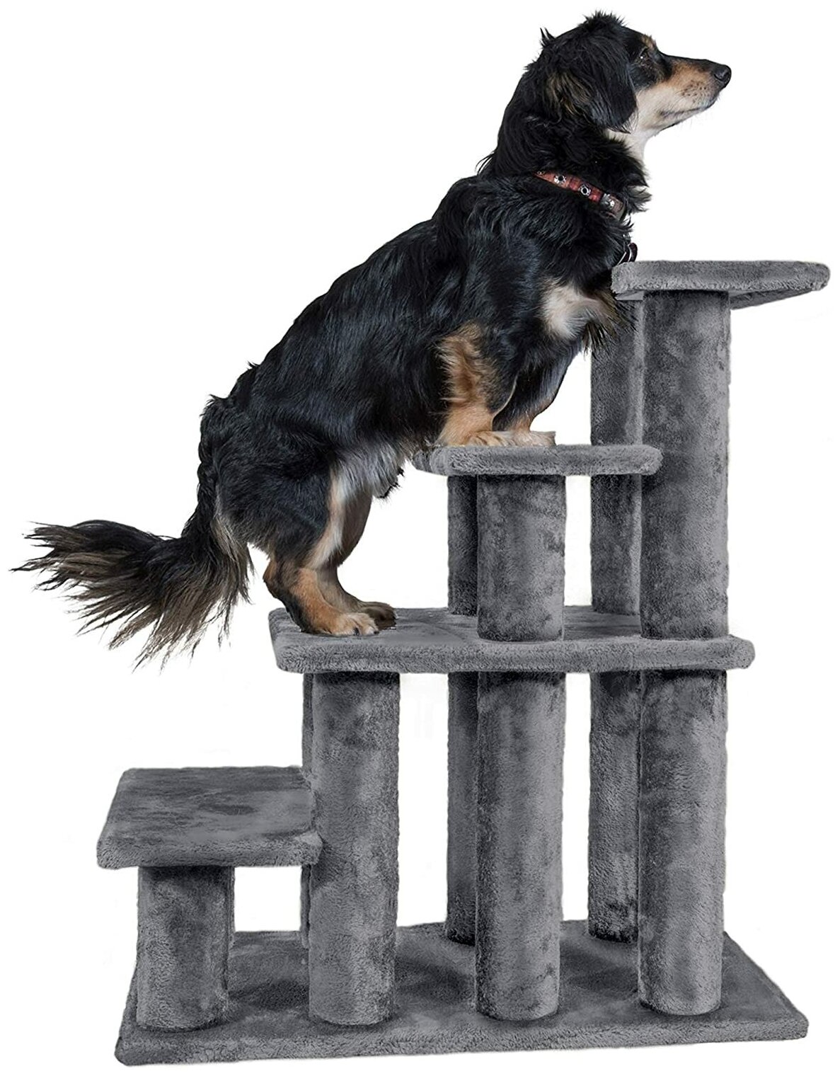 Лестница для собак и кошек Pet БМФ с регулировкой высоты - фотография № 1