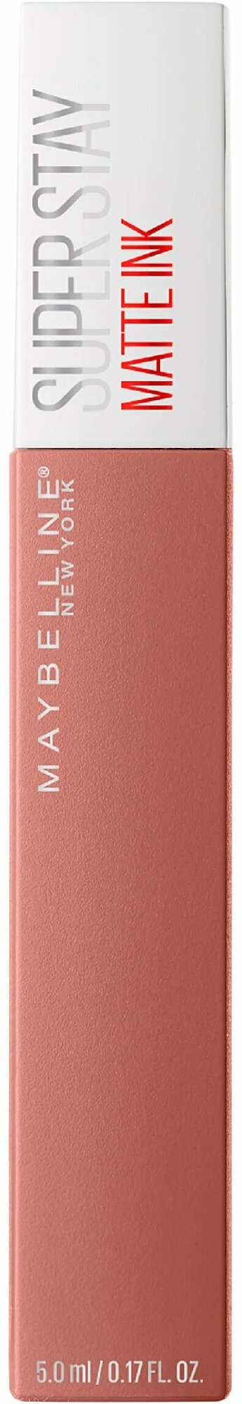 Maybelline New York Super Stay Matte Ink жидкая помада для губ суперстойкая матовая, оттенок 65, Seductress