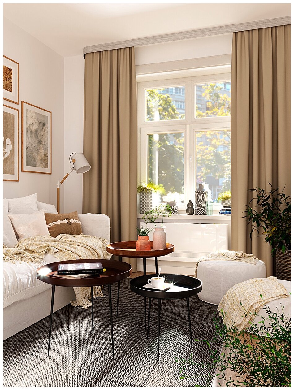 фото Шторы для комнаты Блэкаут