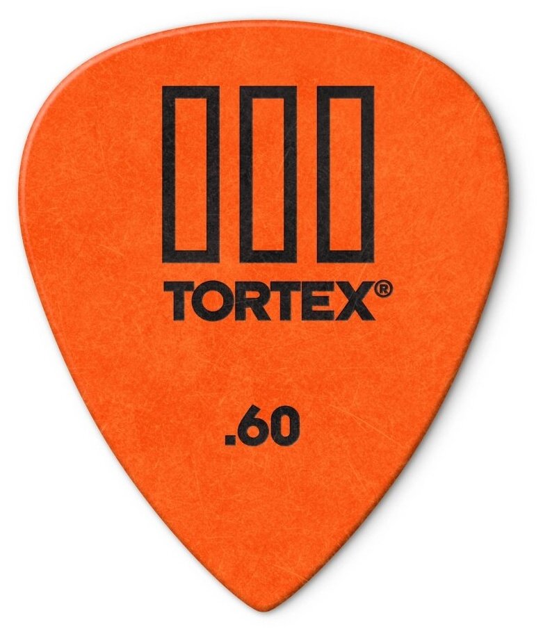 462P.60 Tortex III Медиаторы 12шт, толщина 0,60мм, Dunlop