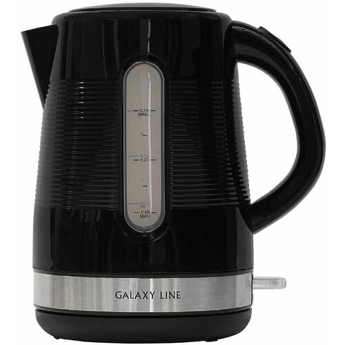 Чайник электрический Galaxy GL 0225 черный 17 л 2200 Вт скрытый нагревательный элемент пластик 350700₽