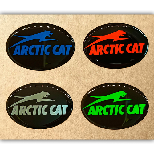 Эмблема Arctic Cat серая