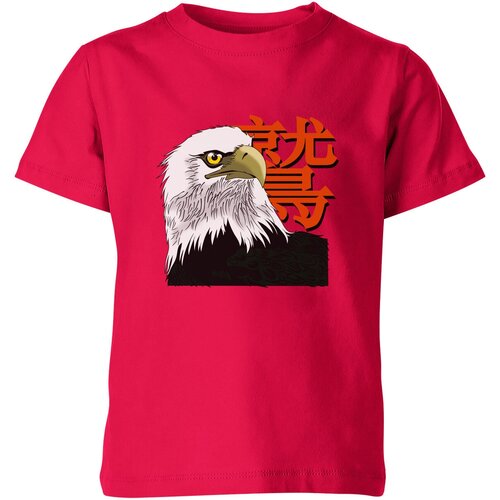 Футболка Us Basic, размер 14, розовый детская футболка орёл eagle птица 152 синий