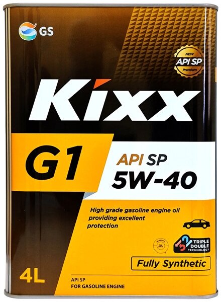 Синтетическое моторное масло Kixx G1 SP 5W-40