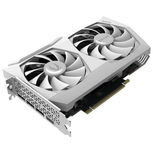 Видеокарта 8 Gb Zotac GeForce RTX3060 Ti AMP White Edition LHR ZT-A30610F-10PLHR 6364900₽