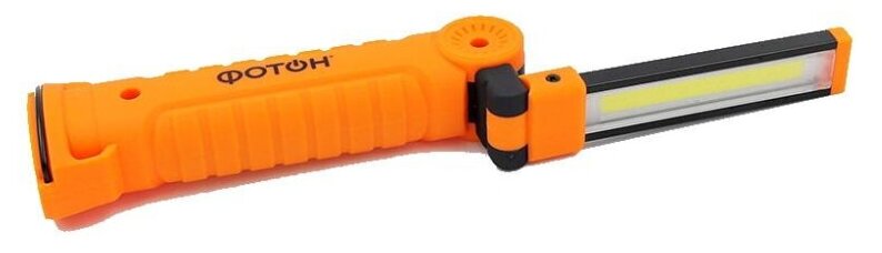 фонарь аккумуляторный светодиодный ФОТОН WLA-300 оранжевый - фото №14