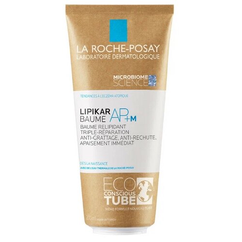 La Roche-Posay Бальзам для тела липидовосстанавливающий с противозудным действием Lipikar Baume AP+, 200 мл