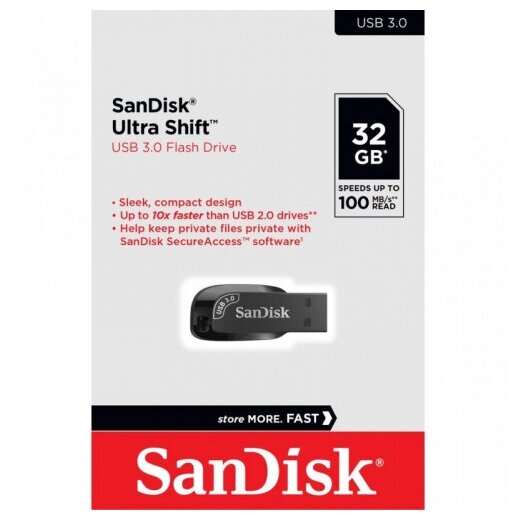 USB флешка Sandisk 32Gb Ultra Shift USB 3.0