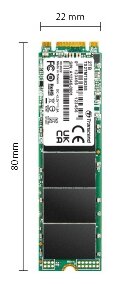 Накопитель SSD Transcend 2.0Tb MTS825 (TS2TMTS825S) - фото №2
