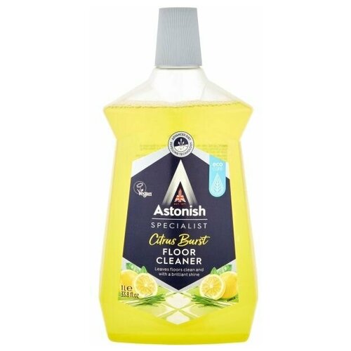 Astonish Универсальное средство для мытья полов Specialist Floor Cleaner Citrus Burst Цитрусовый взрыв, 1000 мл