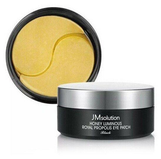 JM solution Honey Luminous Royal Propolis Eye Patch (Medium) - Патчи для увлажнения и эластичности с прополисом и маточным молочком