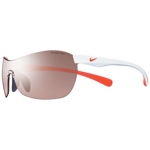 фото Солнцезащитные очки nike, монолинза, спортивные, с защитой от уф, фотохромные, белый