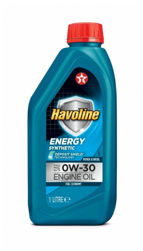 Моторное масло TEXACO Havoline Energy 0W-30 1 л