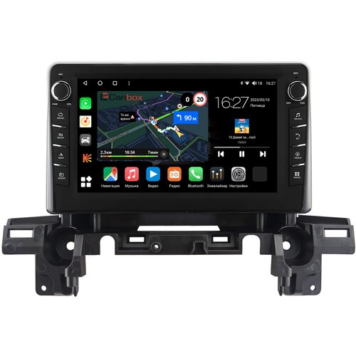 Штатная магнитола Canbox M-Line 7831-9066 Mazda CX-5 2 (2017-2022) авто с джойстиком Android 10 (4G-SIM, 2/32, DSP, IPS) С крутилками